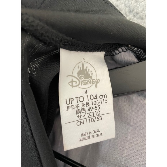 Disney Parks Darth Vader Costume Jumpsuit Black Silver‎ Size 4 Star Wars - Picture 3 of 10